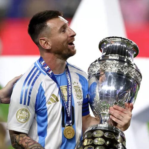 Copa America 2024: Messi becomes player with most trophies in football history